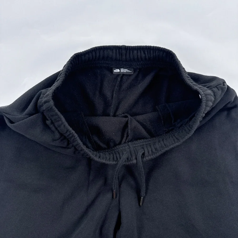 The North Face Mens Shorts M Black Fleece Sweat Shorts Logo Gorpcore